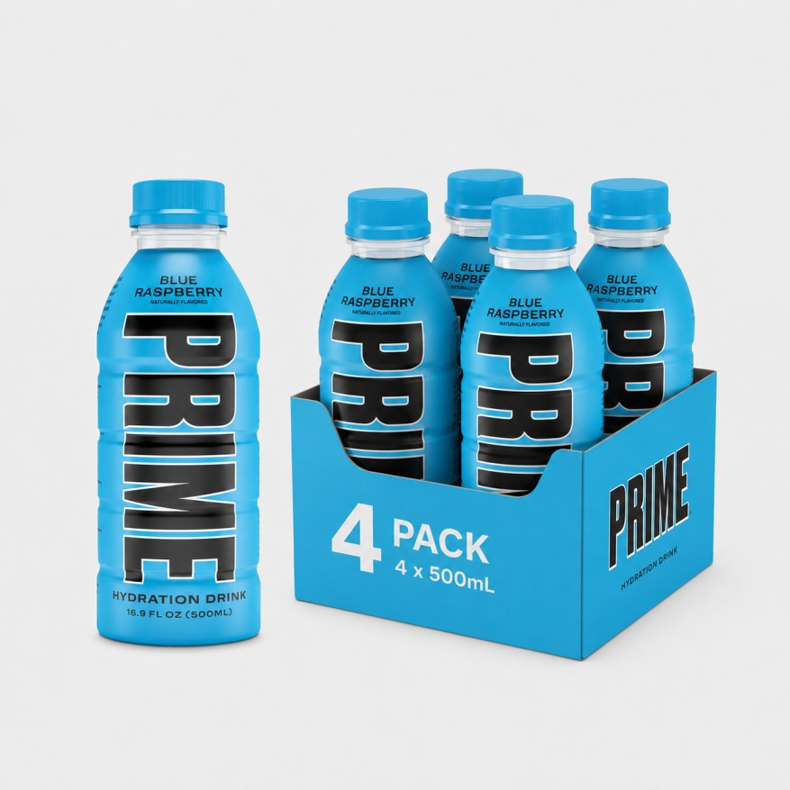 PRIME Blue Raspberry Hydration Drink