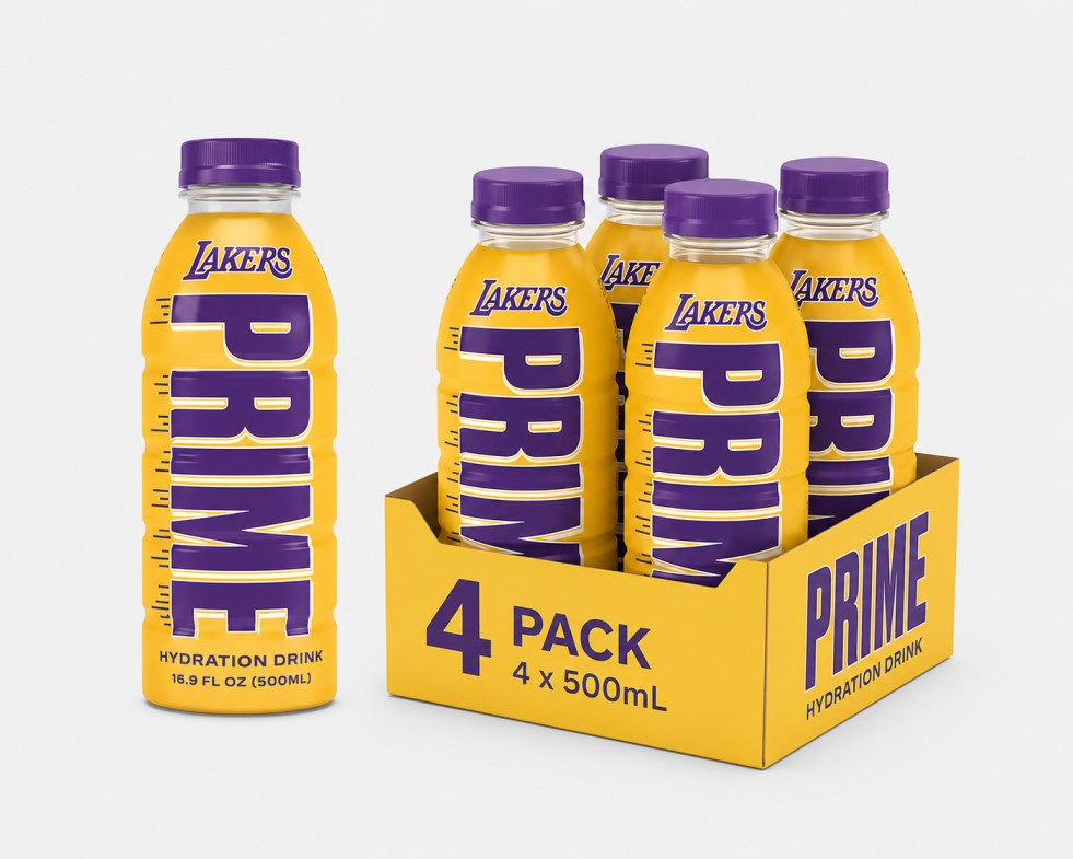 PRIME Los Angeles Lakers Hydration Drink