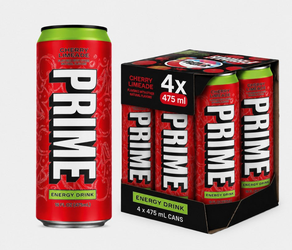 PRIME Cherry Flavour Energy Drink