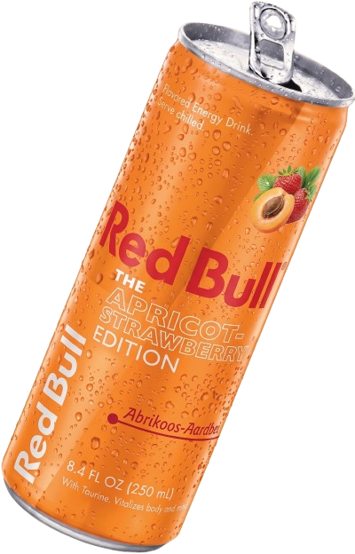 Red Bull Abrikoos-Aardbei